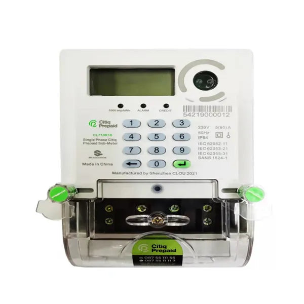 Meter Prepaid Citiq Single Phase CL710k16