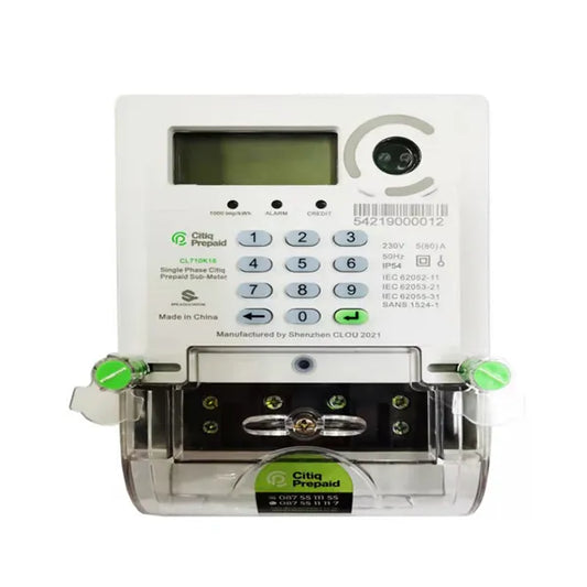 Meter Prepaid Citiq Single Phase CL710k16