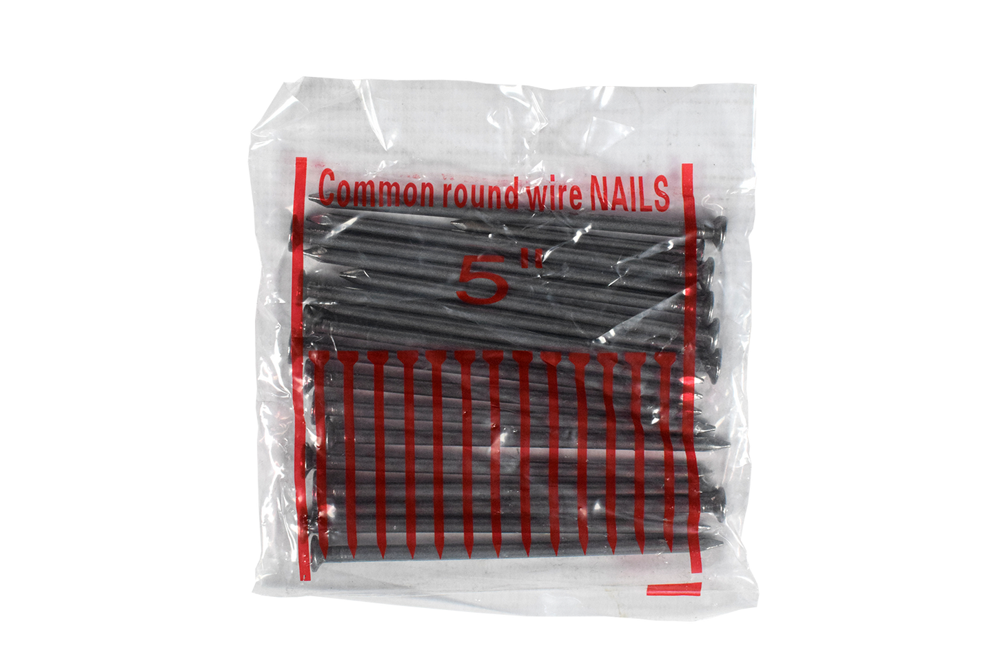 Nails wire polished 125mm 5" 50x500g