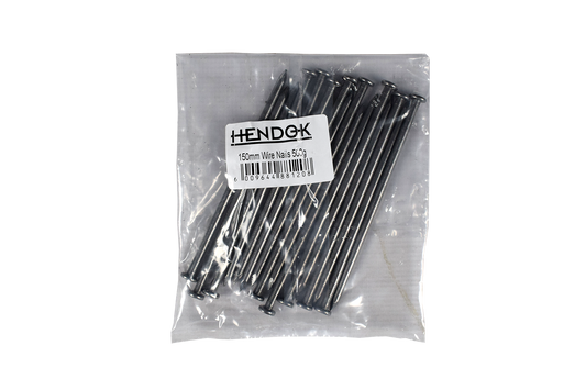 Nails wire polished 150mm 6" 50x500g
