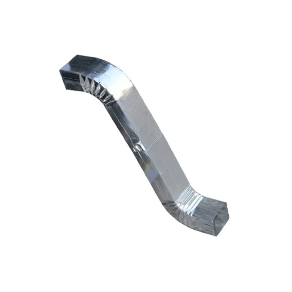 Offset Maxi Galv Ripple Crimp Budget 100X75X450mm