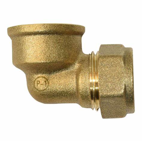 Fitting Comp Brass Elbow C?Fi  15mm?1/2"