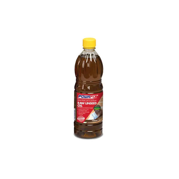 Oil Linseed Raw Powafix 750ml