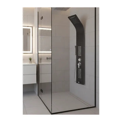 Shower Panels SP2B Matt Black