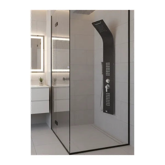 Shower Panels SP2B Matt Black