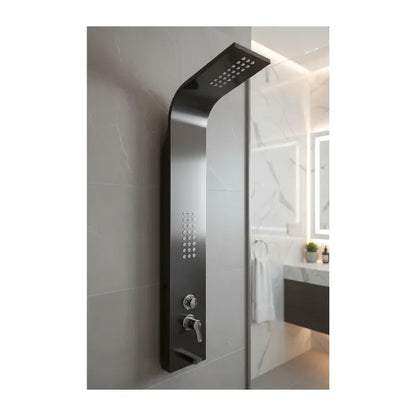 Shower Panels SP7B Shiny Black