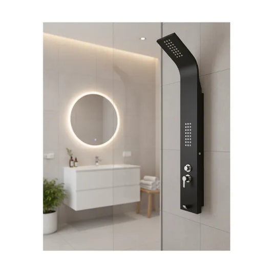 Shower Panels SP7B Matt Black