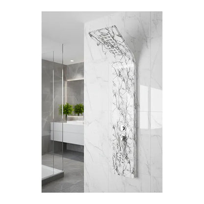 Shower Panels SP6MW Marble White