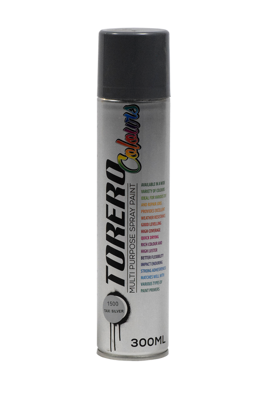 Paint Spray Torero Flash Silver 1580 300ml