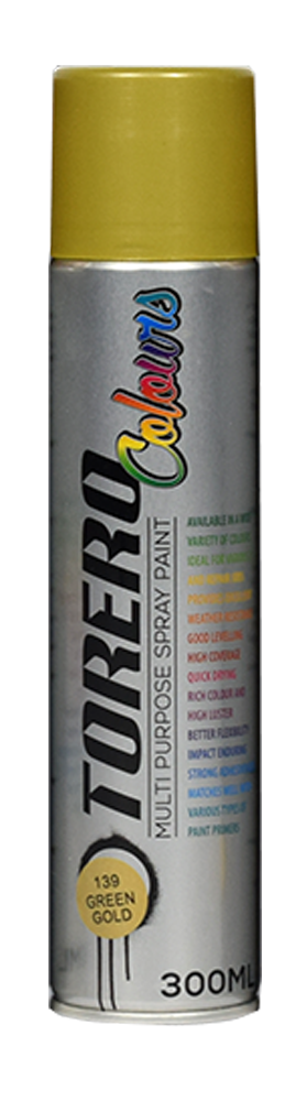 Paint Spray Torero Metalic Gold GR 139 300ml