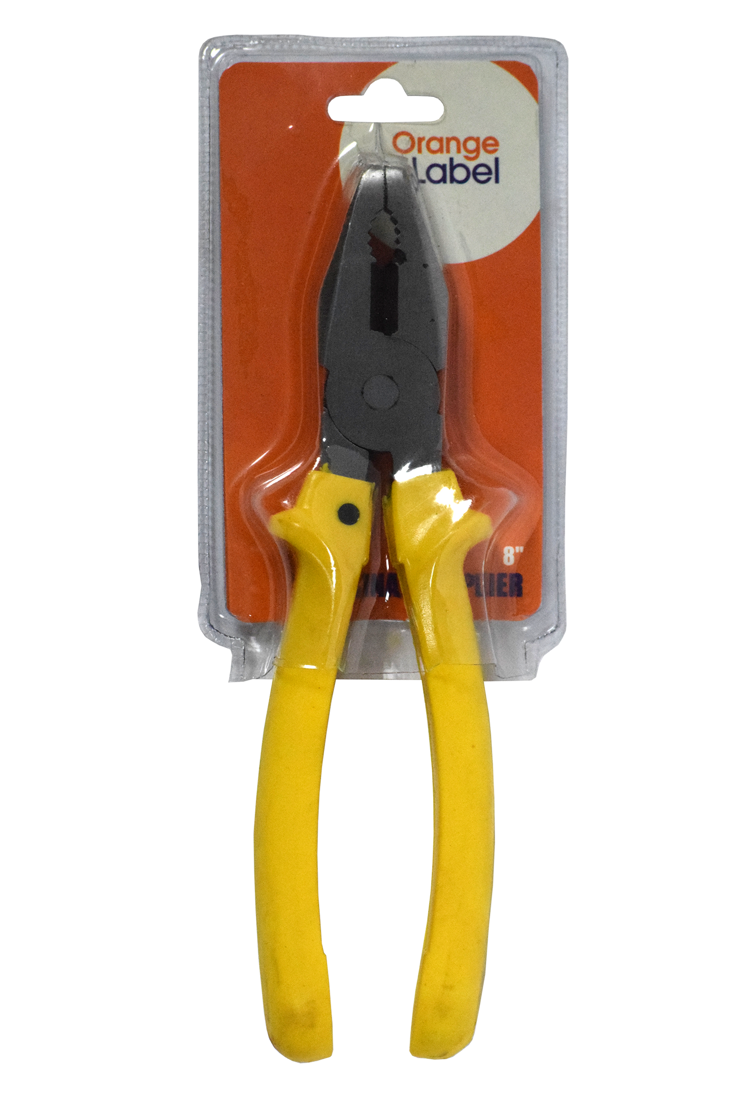 Pliers Combination 8" Orange Label