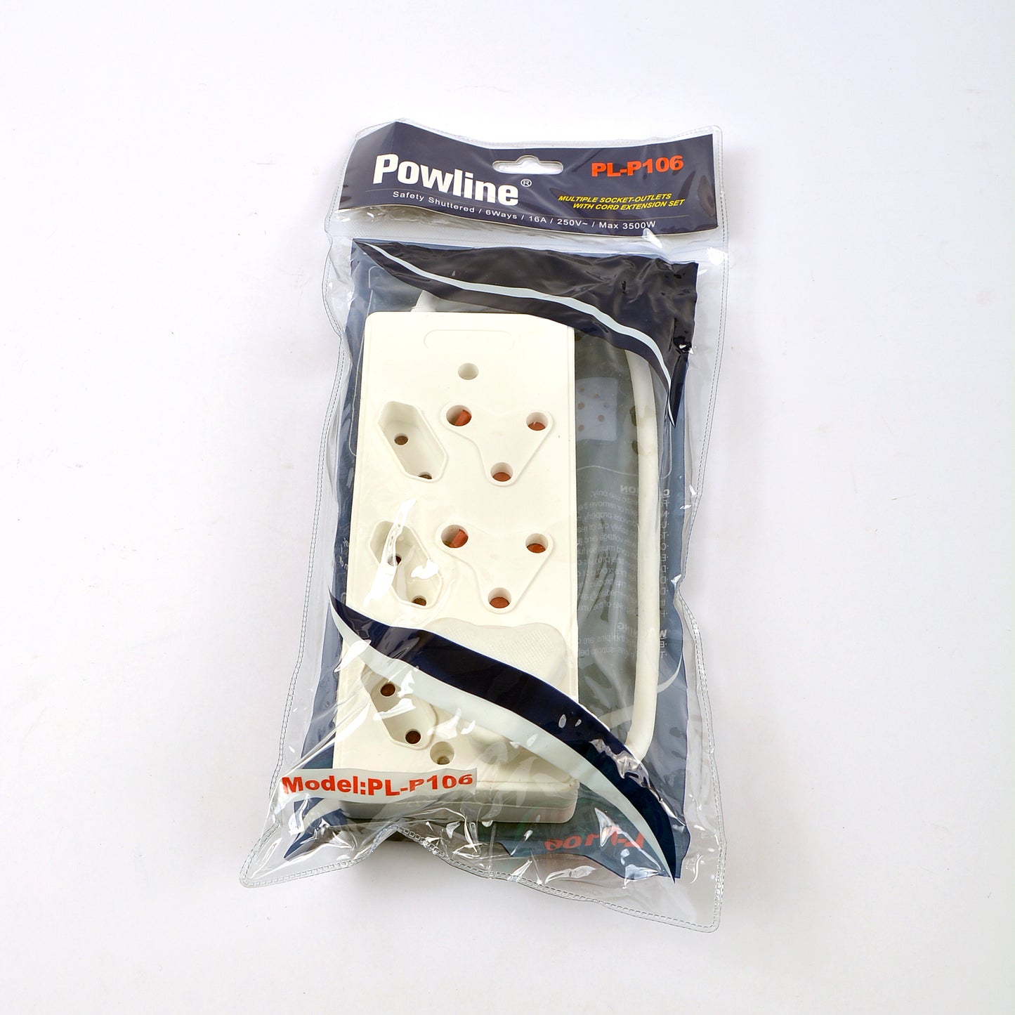 Multiplug Powline 4Way (2X16A/Usb/Int)
