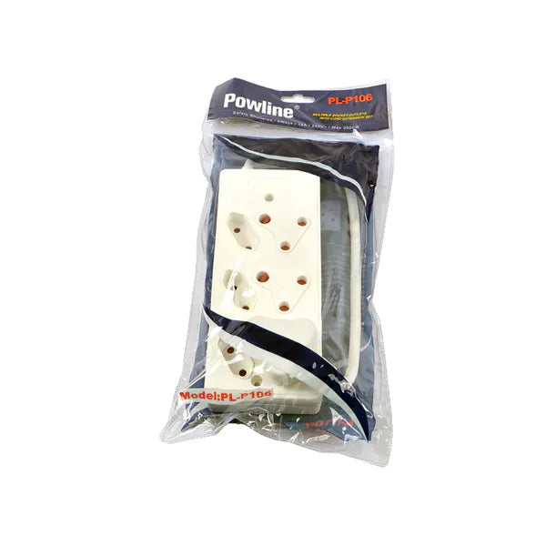 Multiplug Powline 4Way (2X16A/Usb/Int)