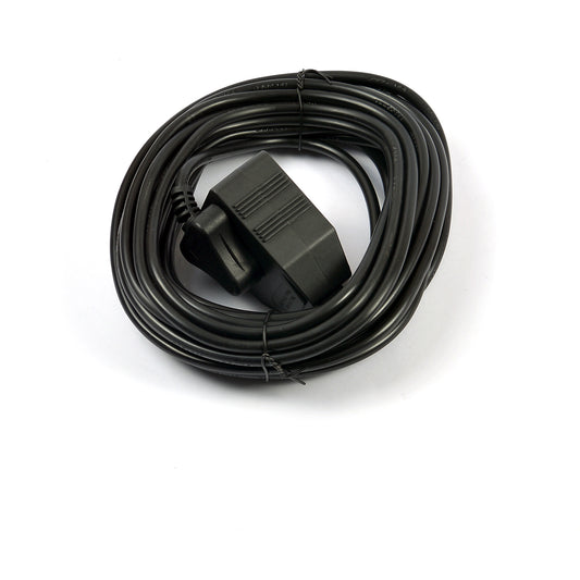 Multisocket Target Extension Cord Black 5M