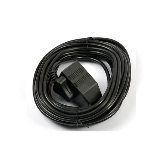 Multisocket Target Extension Cord Black 10M
