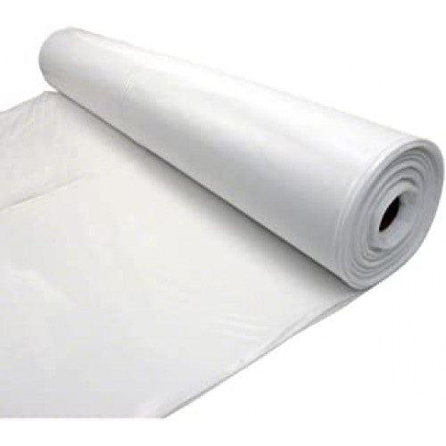 Plastic sheeting White 1.5mx30mx250mic