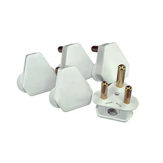 Plugtop 16A White Pack Of 5