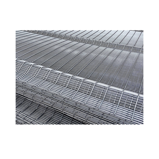 Post Fence Steel Clear View 50x50x1.5mmx2.5m C/Grey