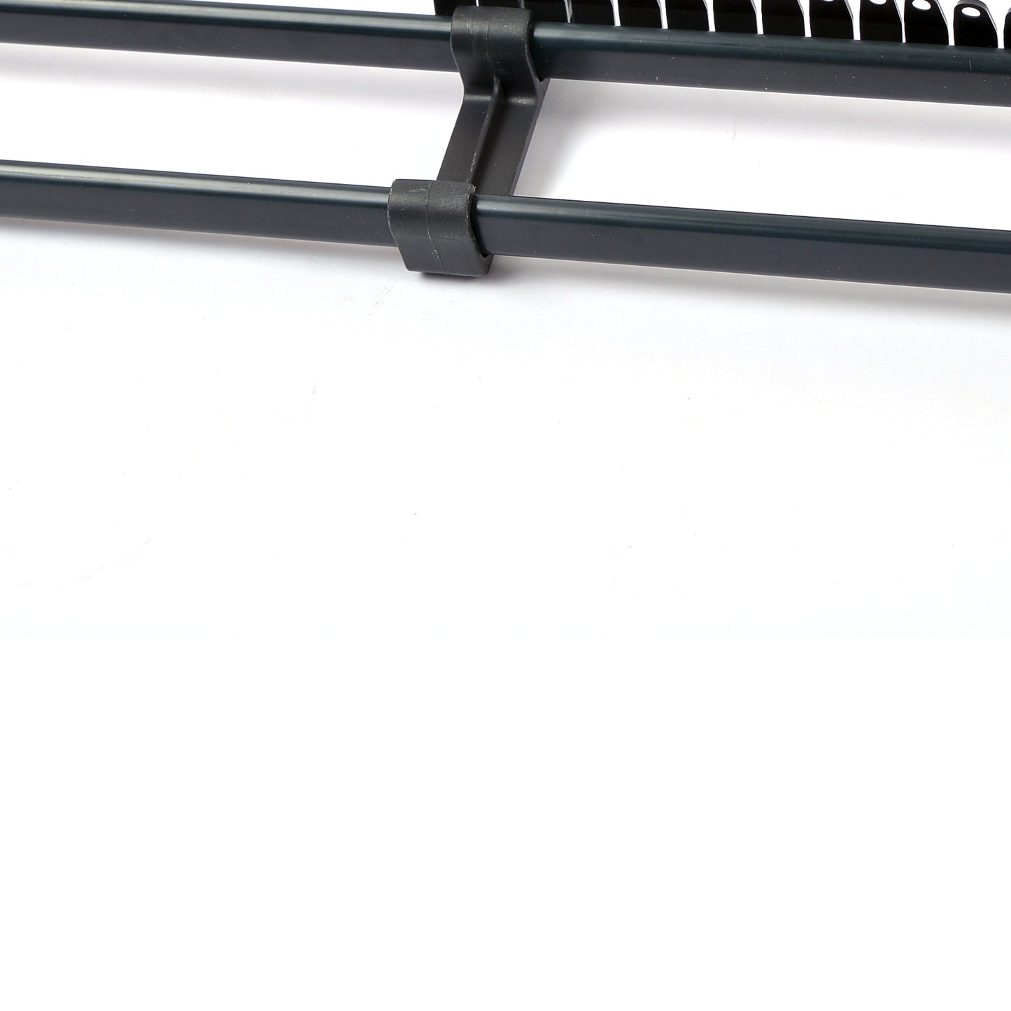 Rail Curtain Double 'C' Charcoal 3.5M