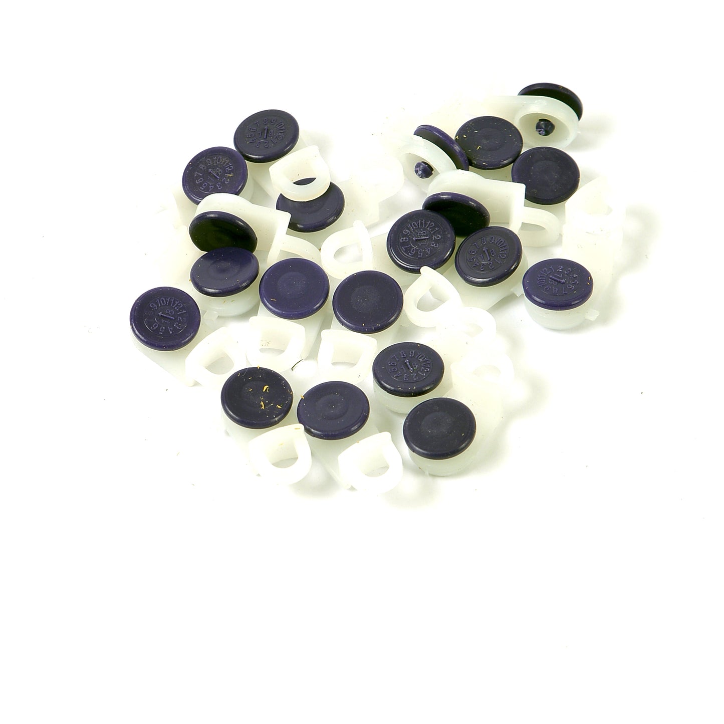 Rail Curtain Wheel Runners Purple