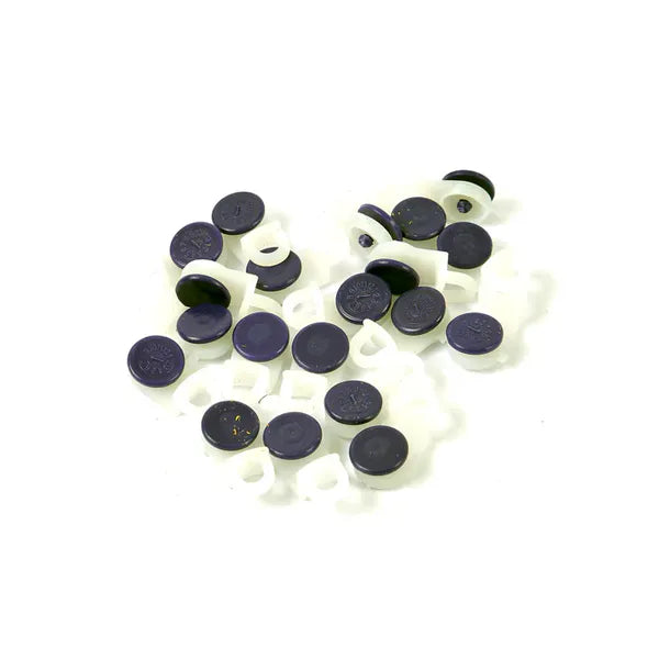 Rail Curtain Wheel Runners Purple