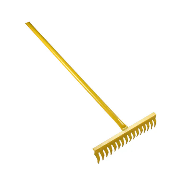 Rake Steel 16t Heavy Duty Yellow
