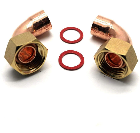 Fittings Comp Copper Bent Tap Connector 15X1/2