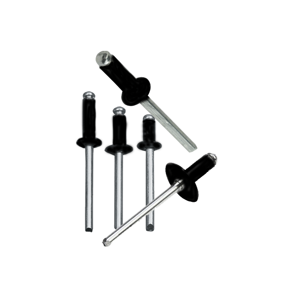 Rivets Aluminium Black 4.8X18