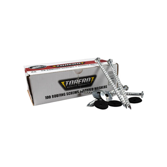 Washer roofing screw EVA 20mm 100's