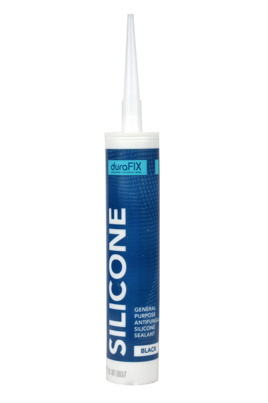 Sealant Silicone 260ml Black All Purpose  Dura-Fix