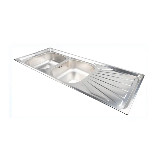 Sink Drop-In Ss Double 1200*500*140mm