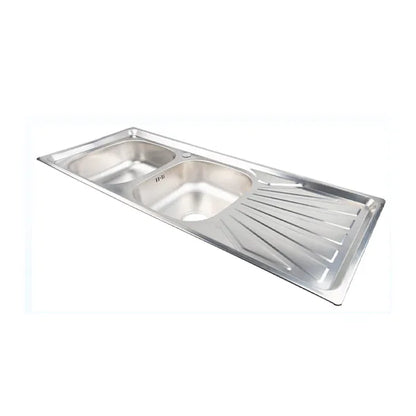Sink Drop-In Ss Double 1200*500*140mm
