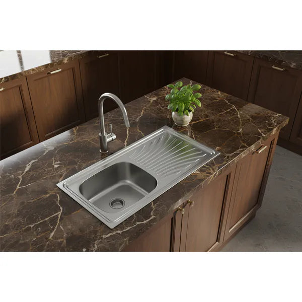 Sink Drop-In Ss Single 960*430*140mm