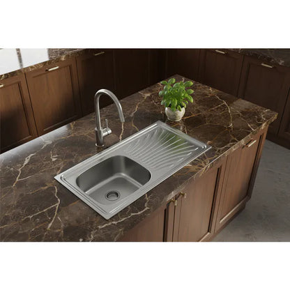 Sink Drop-In Ss Single 960*430*140mm