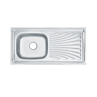Sink Drop-In Ss Single 960*430*140mm