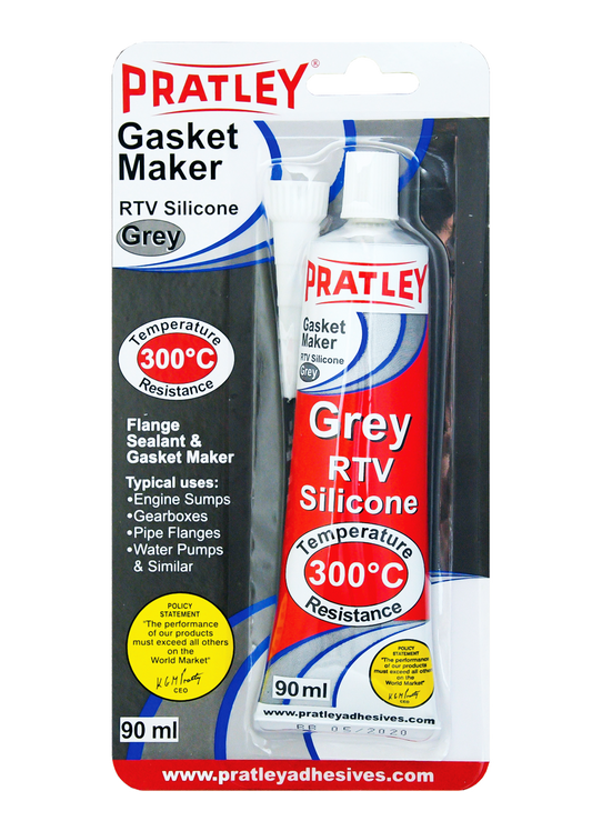 Silicone Pratley Grey RTV 90g Gasket Maker