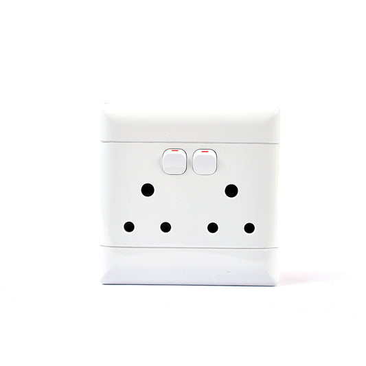 Socket Wall NEU Switch Double 100*100