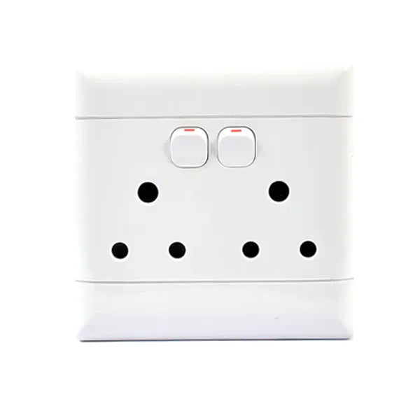 Socket Wall NEU Switch Double 100*100