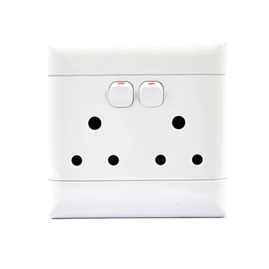 Socket Wall NEU Switch Double 100*100