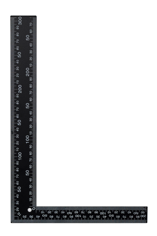 Square Carpenter Black 300x200mm