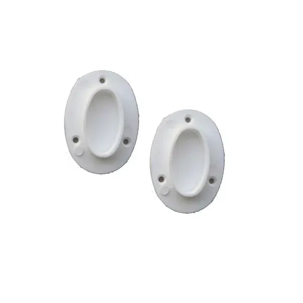 Support Oval Rail Plastic MV