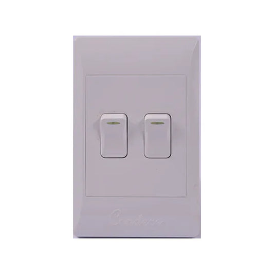 Switch Wall NEU 2 Lever 1 Way 100*50 Complete