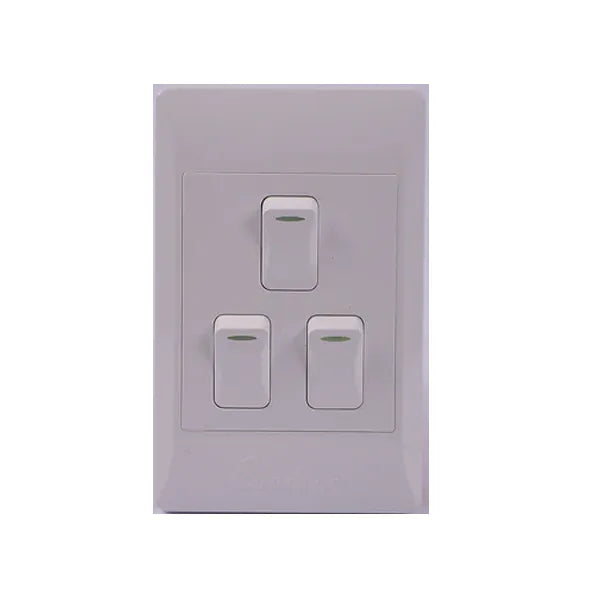Switch Wall NEU 3 Lever 1 Way 100*50 Complete