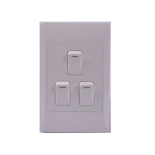 Switch Wall NEU 3 Lever 1 Way 100*50 Complete