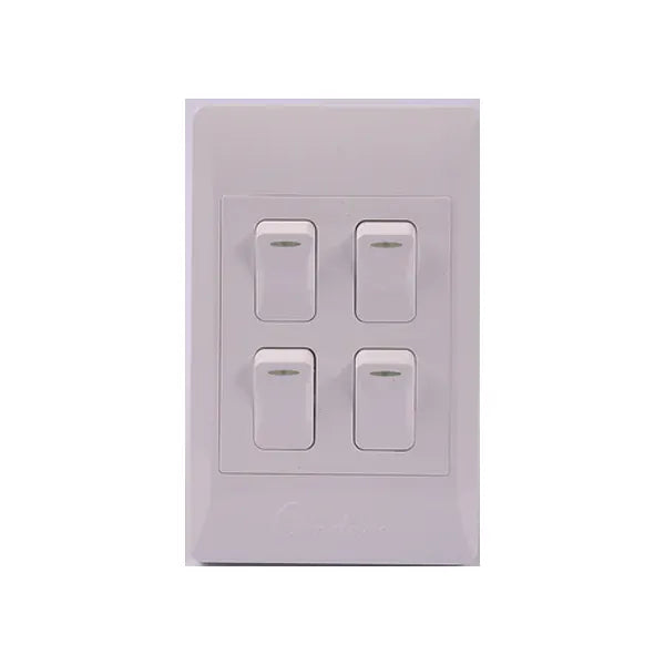 Switch Wall NEU 4 Lever 1 Way 100*50 Complete