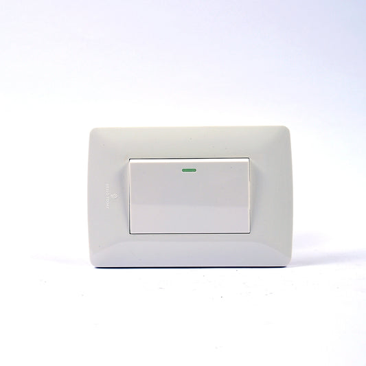 SWITCH HT WALL 1 LEVER 1 WAY WHITE