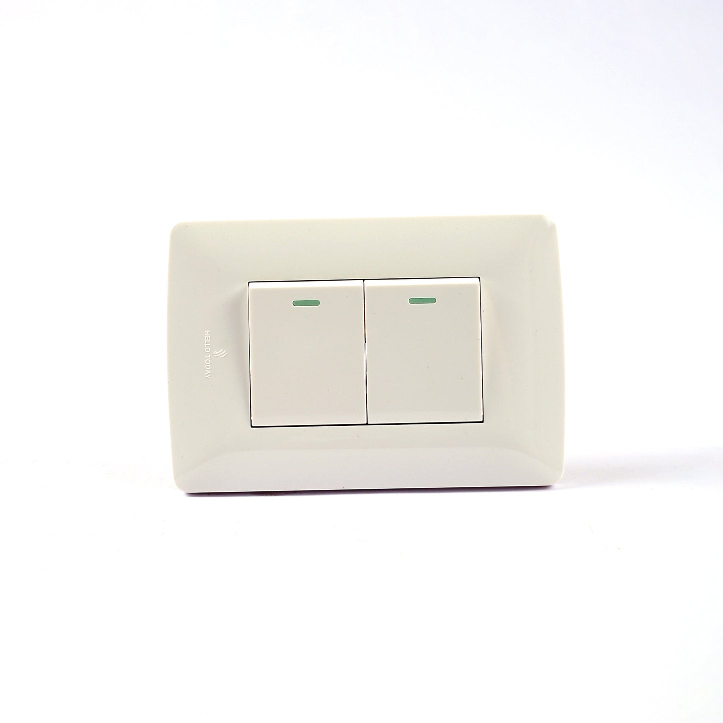 SWITCH HT WALL 2 LEVER 1 WAY WHITE