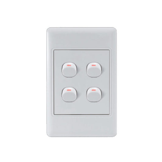 Switch Wall Pays 4 Lever 4X2