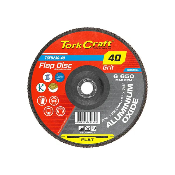 Sanding Disc Flap 230MM 40 Grit A/O
