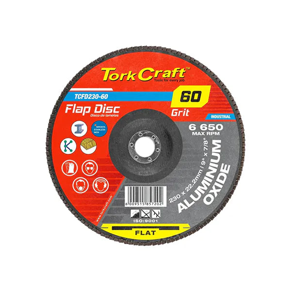 Sanding Disc Flap 230MM 60 Grit A/O